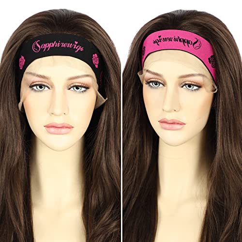 Sapphirewigs Ombre Highlight Blonde Curly Wig And 3Pcs Black Bands #TOP5