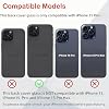 Repuesto de vidrio trasero para iPhone 15 Plus, cubierta trasera de vidrio resistente al agua con lente de cámara y kit de herramientas de reparación profesional (Azul) 4
