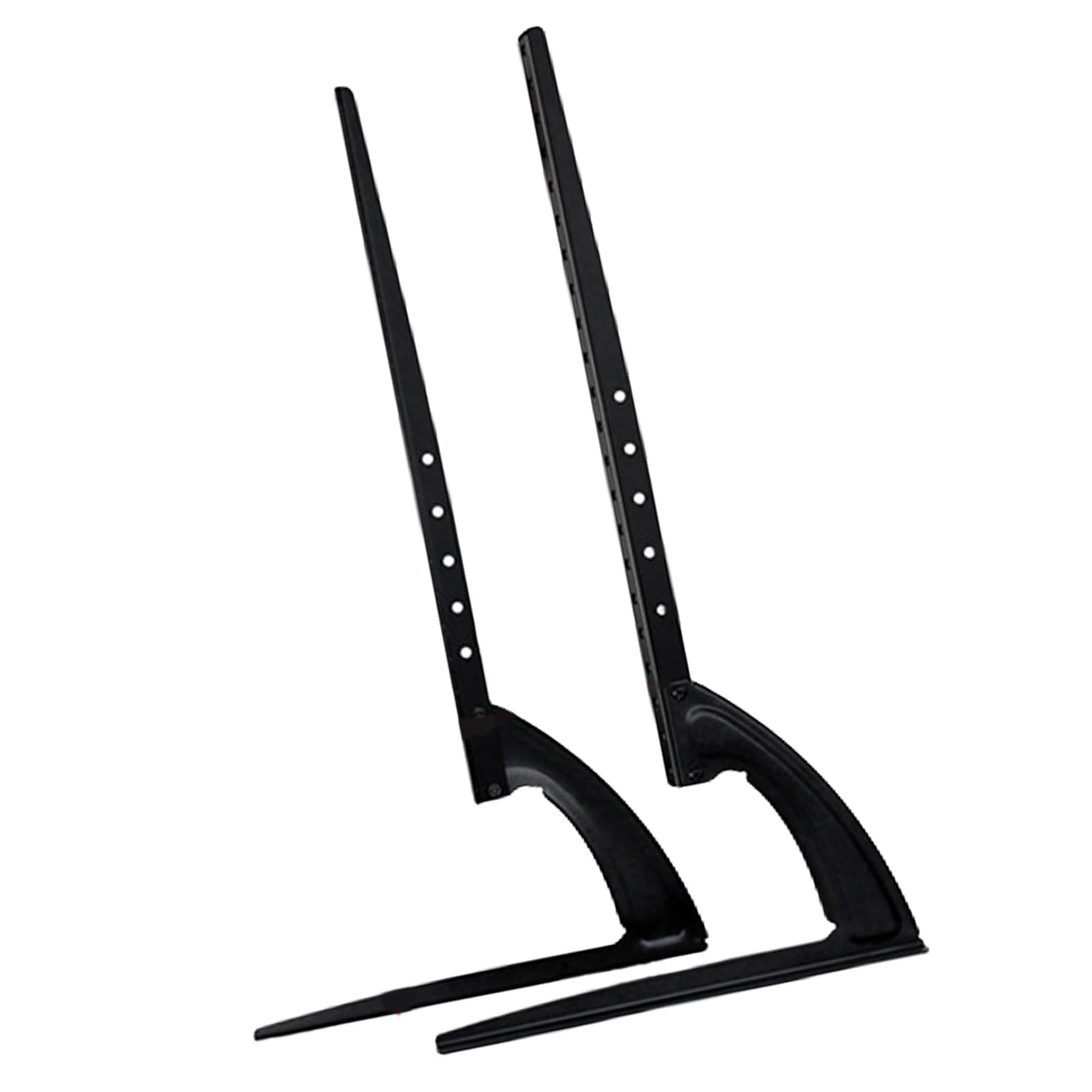 Base de soporte para televisores de mesa para televisores LCD LED de pantalla plana de 26 a 75 pulgadas, altura ajustable, soporta hasta 88 libras