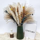 Interesante bricolaje: la altura de la decoración de hierba de Pampas es de aprox. 46 cm, lo que deja mucho espacio para tu creatividad, se puede cortar fácilmente para diferentes ocasiones y jarrones. La altura perfecta de la hierba de Pampas es una buena idea para hacer que tu fiesta y tu espacio sea más acogedor.