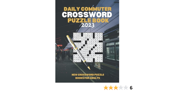 Daily Commuter Crossword Puzzle Book 2023: New Crossword ...