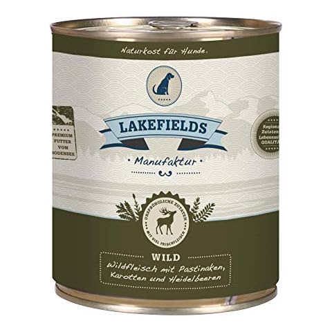 LAKEFIELDS MANUFAKTUR Nassfutter MENÜ WILD 59% Fleischanteil Cover