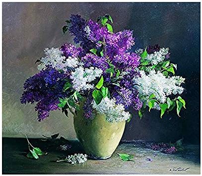 GMMH Diamond Photo 40 x 50 Diamond Painting Embroidery Painting Handmade Craft Mosaic Flower Basket poppy Poppies
