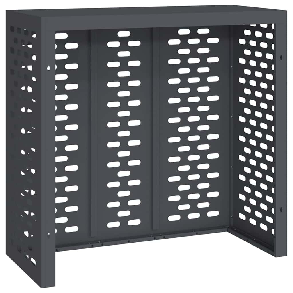 vidaXL Copertura condizionatore d'aria Antracite 110 x 50 x 105 cm impermeabile
