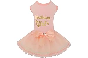 Paw-some Party Attire: Adorable Dog Birthday Dresses for Unforgettable Celebrations!