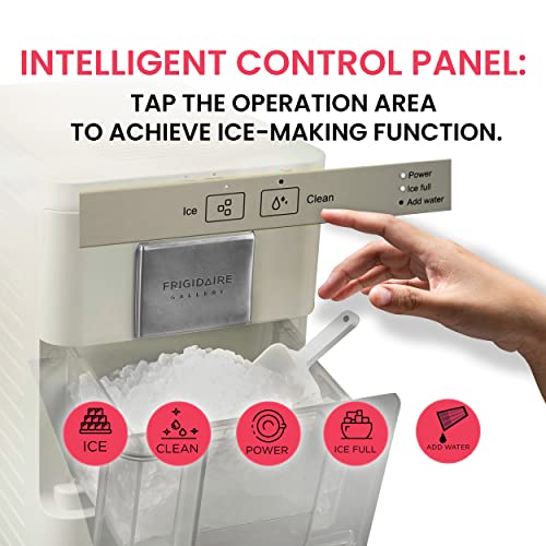 Frigidaire EFIC255-CREAM Nugget Ice Maker, Countertop Ice Machine thumb #5
