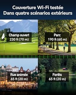 Cudy Modem routeur extérieur 4G LTE Cat4 débloqué avec Fente pour Carte SIM, Wi-FI N300, IP65, antennes cellulaires Amovibles, Adaptateur PoE Passif Inclus, VPN, LT400 extérieur