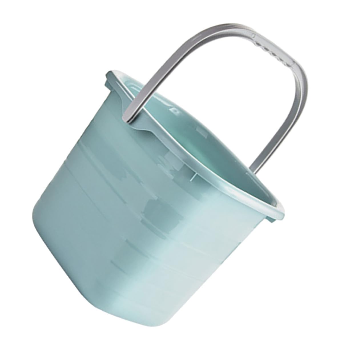 Secchio in Plastica Manico per Acqua, Uso Domestico