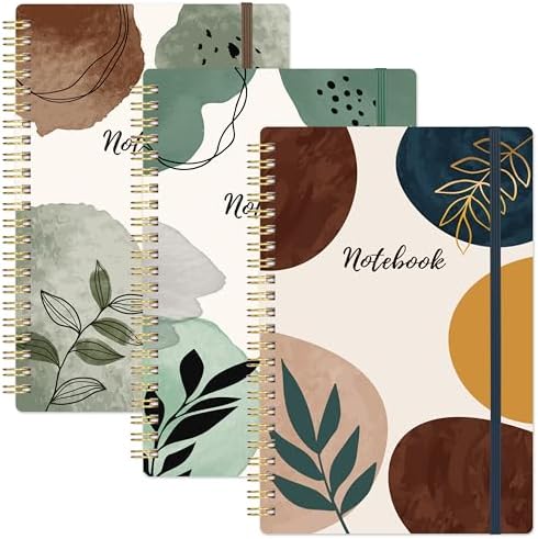 Colourful Spiral Notebooks 6-Pack – Twin Wire Bound With - View #7