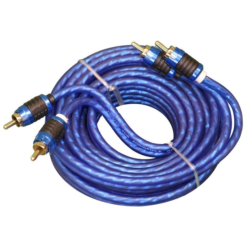 Câble audio stéréo mâle mâle 3,6m DEEJAY LED TBHRCA12MAJIMBE