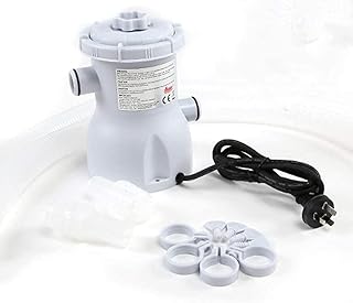 Swimming Pool Filter Pump Pool Cleaner 220v Pool Water Cleaner Filter Pump Electric Circulation Pump for Ground Pools Children's Inflatable Swimming Pool Bracket Swimming Pool Hot Tub