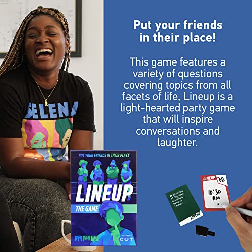 Lineup: Party Game + Nsfw Deck Combo – By Cut – Social Guessing Game With Engaging Questions & Conversation Starters For Adult Game Night #TOP4