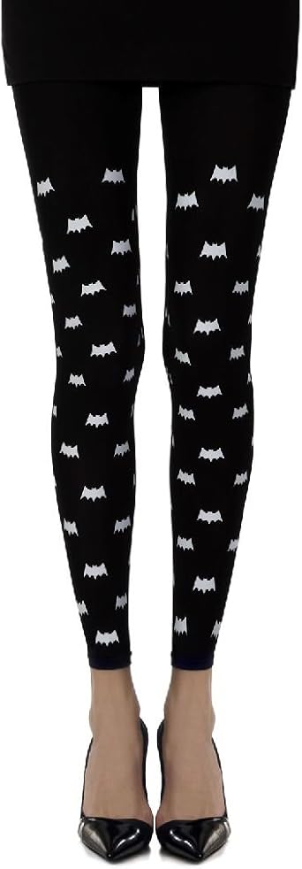 Zohara Collant Sans Pied Imprimé Super Hero Noir Taille 2 Femme : Zohara:  Amazon.fr: Vêtements