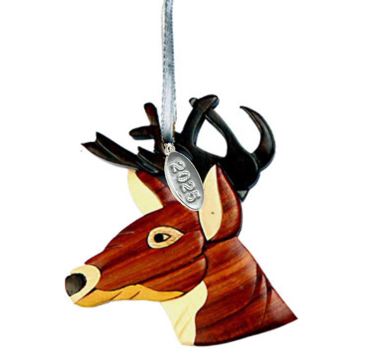 ❤限定復刻!DeerDeer父謹製2025年Bracelet❤✨️ Hunter's Prayer Leather Bracelet: Engraved Deer Antler Charm - Etsy