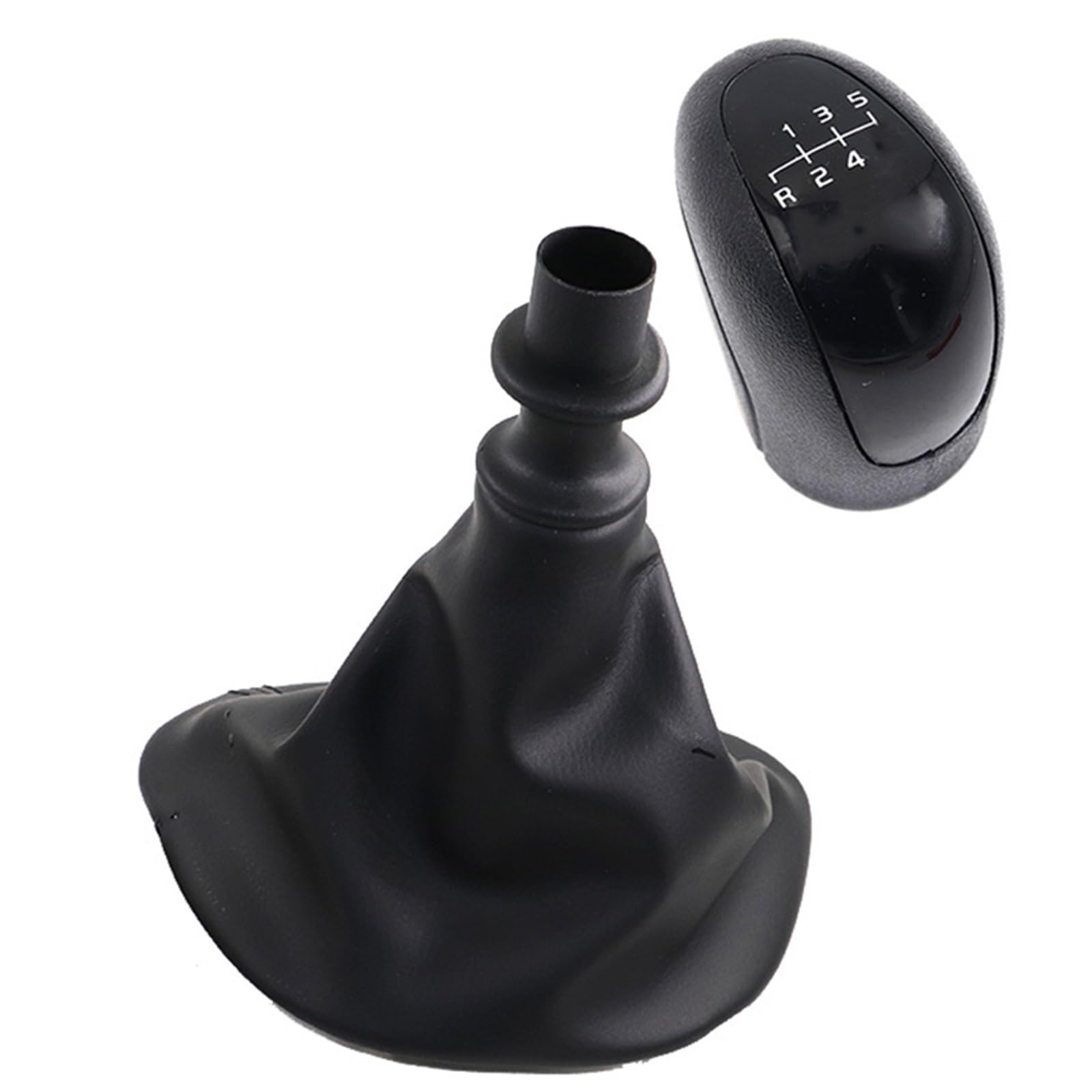 Wsbojxth One Color Gear Stick Compatible With Benz For V-Class For Vito W639 2003-2010 Gear Shift Knob Boot Lever Gaitor Shifter Jacket Gearbox Gaiter(5 Speed)