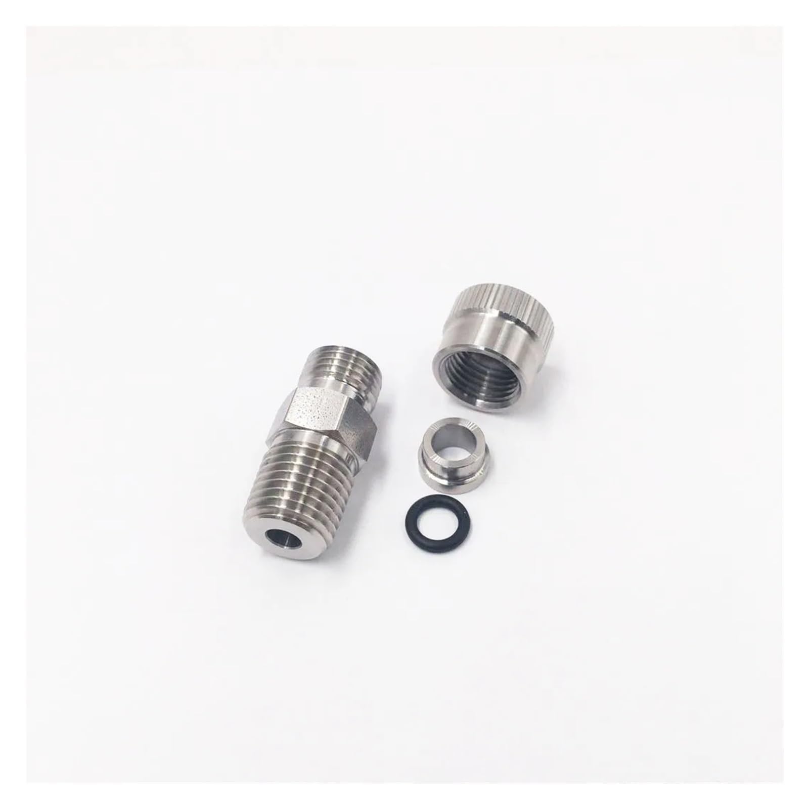 SS-4-UT-1-4, Accesorio de vacío Ultra-Torr de Acero Inoxidable, Conector Macho, Accesorio Ultra-Torr de 1/4 pulg. x NPT Macho de 1/4 pulg.