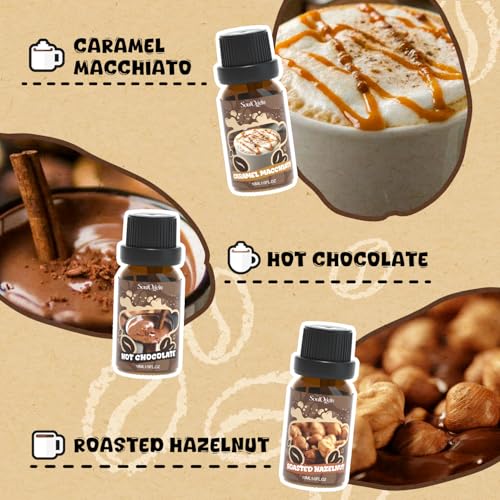 Difusor aromático eléctrico con aceites esenciales de café miniatura 5