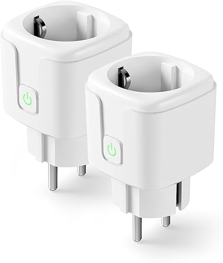 Refoss Smart WLAN Steckdose 2er Pack mit Zeitschaltuhr & Fernbedienung