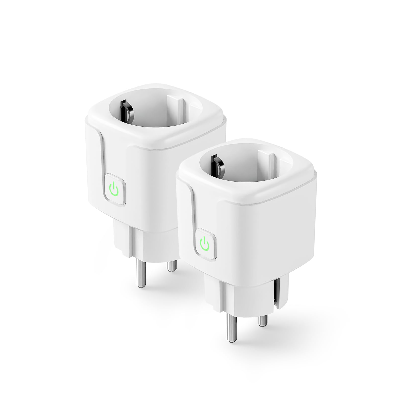 Refoss Smart Steckdose mit Energieüberwachung, WLAN Zeitschaltuhr Steckdose mit Solar Monitoring, TOU-Tarif, Überstrom- & Überhitzungsschutz, Smart Plug kompatibel mit Alexa & Google, 2 Stücke