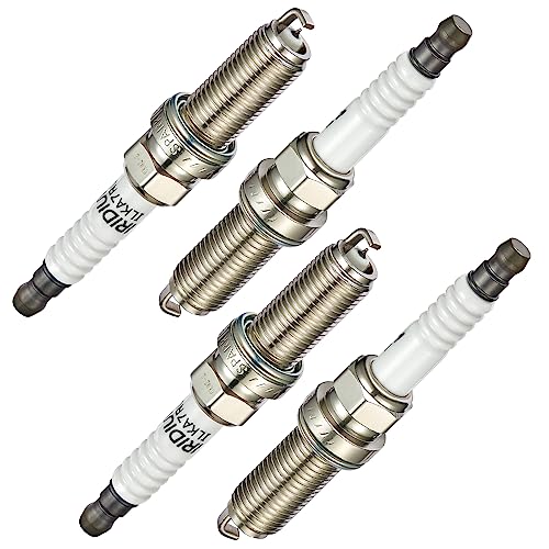 Image of BDFHYK Set of 4 Iridium Spark Plug Compatible with Mazda 3 6 CX-3,Compatible with Honda Accord CR-V Civic, TLX,Legacy Forester,iA 1.5L 2.0L 2.4L 2.5L L4 H4 Engine Replacement for XP5682
