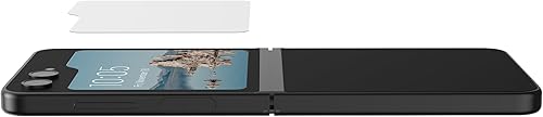 Miniatura 5 de URBAN ARMOR GEAR UAG Glass Shield Plus - Protector de pantalla compatible con Samsung Galaxy Z Flip 5 2023, vidrio templado reforzado 9H de alta