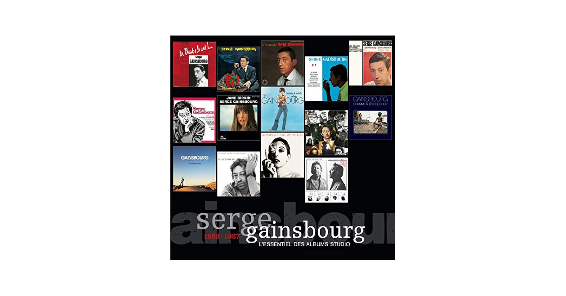 洋楽 SERGE GAINSBOURG 3LP BOX SERGE GAINSBOURG 3LP BOX 洋楽