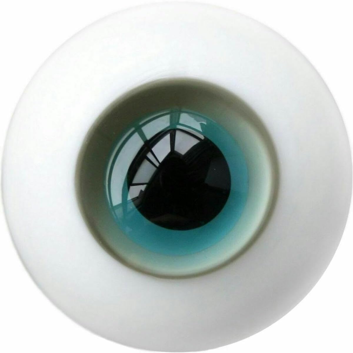 8 mm 10 mm 12 mm 14 mm 16 mm 18 mm 20 mm 22 mm 24 mm Yeux en Verre Aqua Poupée de Globe oculaire Faisant de l'artisanat-12 paires-12 mm
