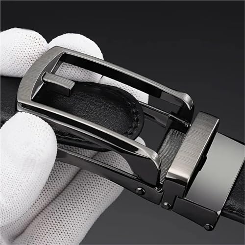 Men Belt Leather Belt Metal Alloy Automatic Buckle Waist Belts For Men Strap Male For Business4
