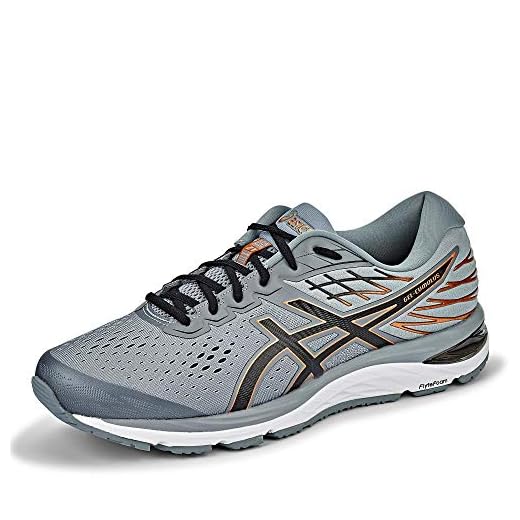 ASICS Gel-Cumulus 21, Scarpe da Corsa Uomo, Grigio (Sheet Rock/Black), 43.5 EU