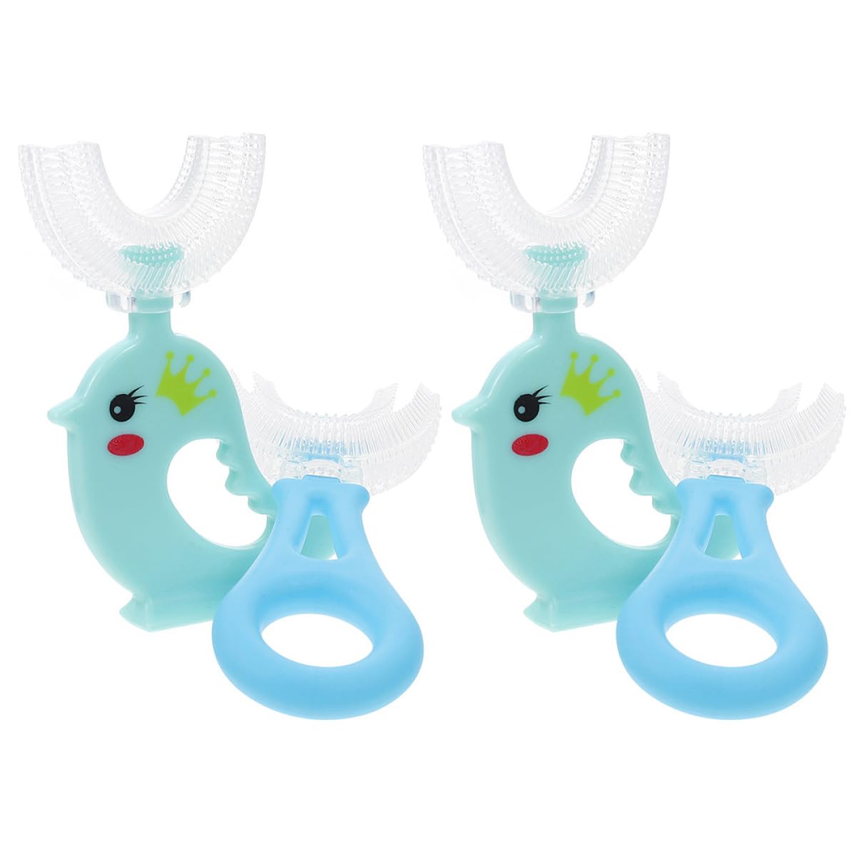 Healeved 2 Set Spazzolino Manuale Per Spazzolino Elettrico Per Dentifricio Per Strumento Per L'igiene Orale Pulisci Denti Per Blue 4 Pezzi * 2