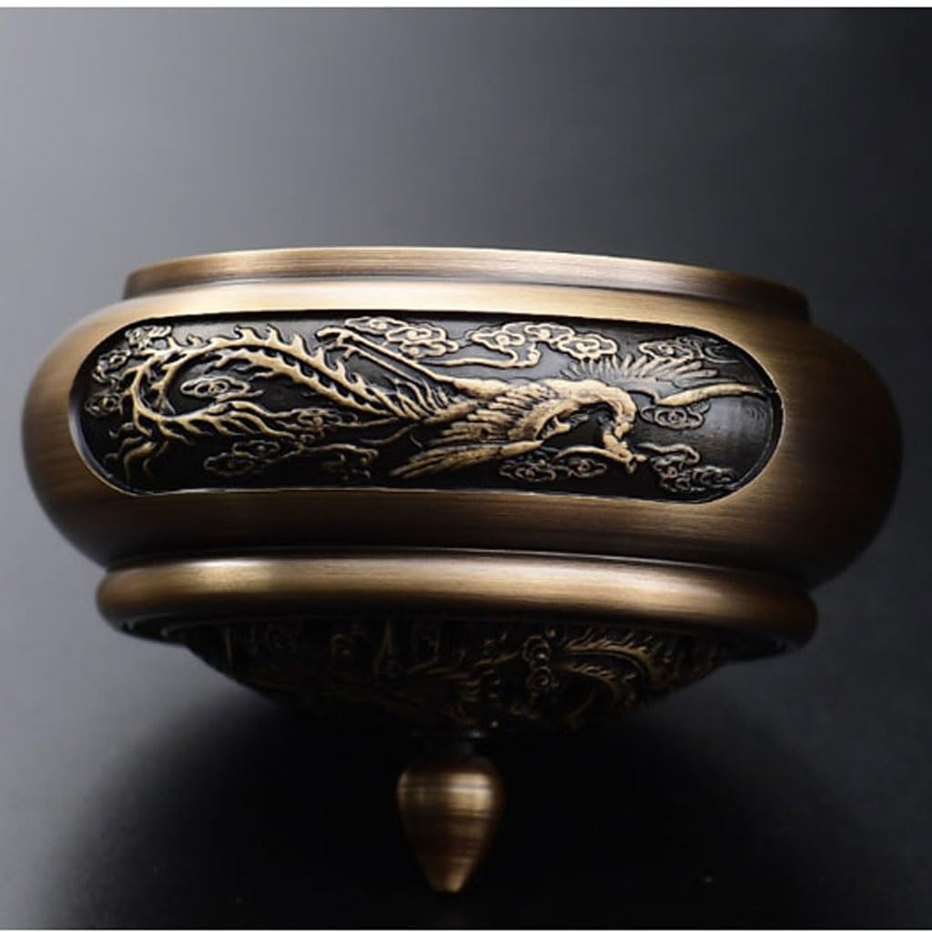 Soporte De Incienso Porta incienso, varillas de incienso, quemador de incienso de cobre, incienso antiguo para el hogar, quemador de incienso de sándalo, quemador de incienso para ceremonia del té en
