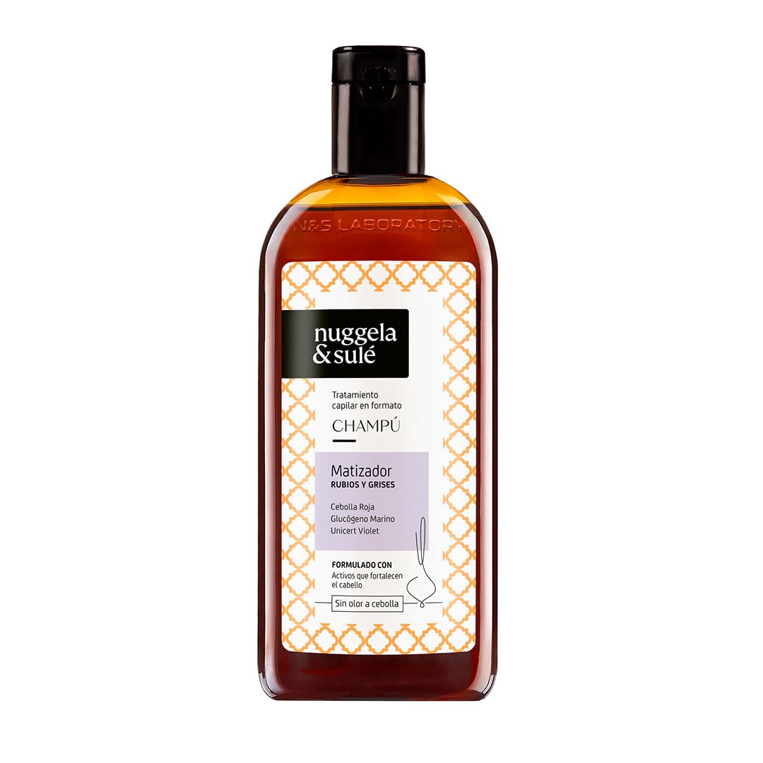 Nuggela & Sulé Champú Matizador para Cabellos Rubios y Grises 250 ml en oferta en Amazon