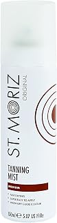 St Moriz Original Instant Tanning Mist in Medium | Fast Drying Vegan Fake Tan Mist | Instant Wash Off Guide Colour for a Golden Glow | Dermatologically Tested | Vegan | Cruelty Free | 150ml
