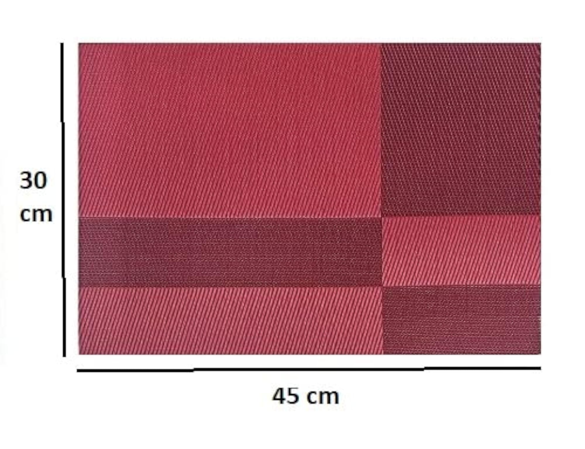 PVC Washable Placemat for Dining Table, 1 Piece