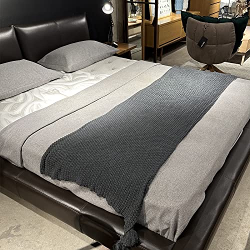 Ccivc 50X60 Knitted Throw Blanket With 3D Bubble Textured Super Soft Warm Cozy Lightweight Throws For Couch Sofa Chair Bed Home Decoration Acrylic (Black) #TOP12