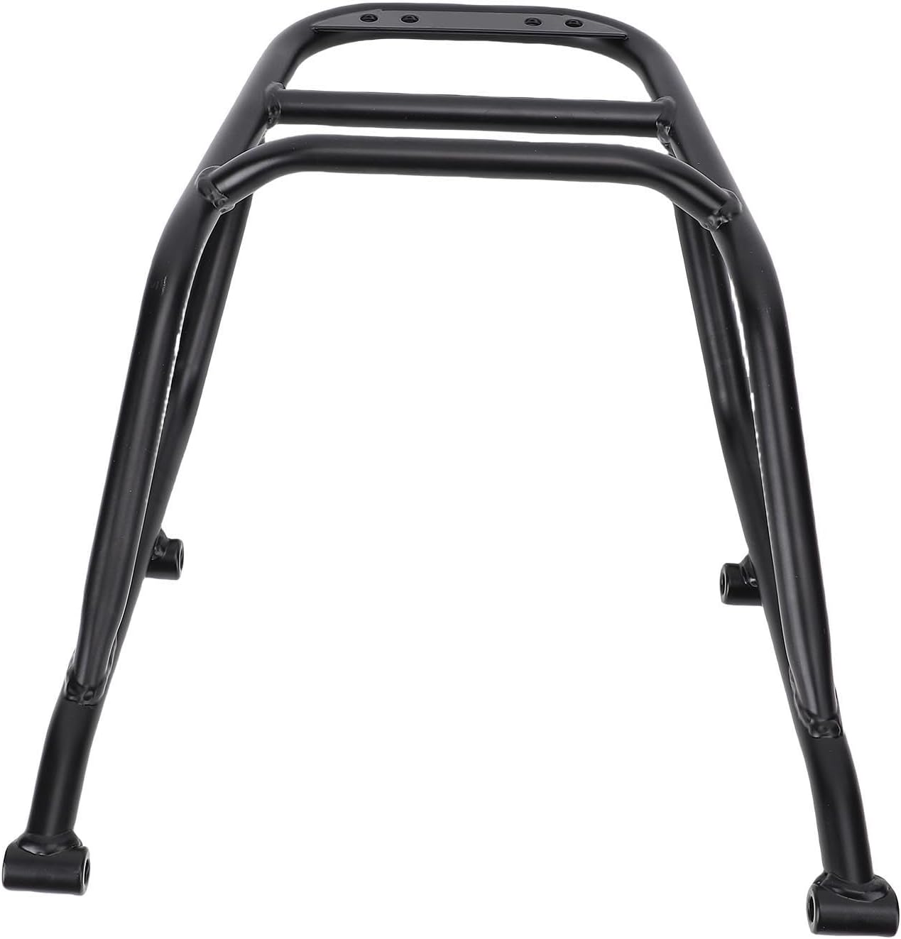 Alomejor Rear Luggage Rack, Iron Material, Extra Storage Space with Passenger Support for R12 2024 2025