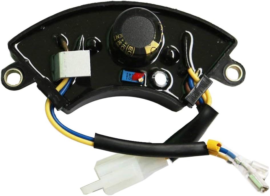 J2XCO AVR Automatic Voltage Regulator Half Moon for Champion CPE 46538 46595 46511 40026 Gasoline Generator