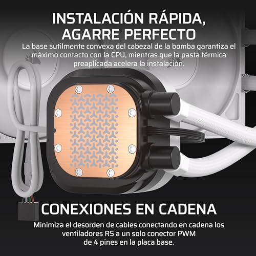 Corsair Nautilus 360 RS refrigeración líquida para eliminar el calor y ruido en procesadores AIO 4