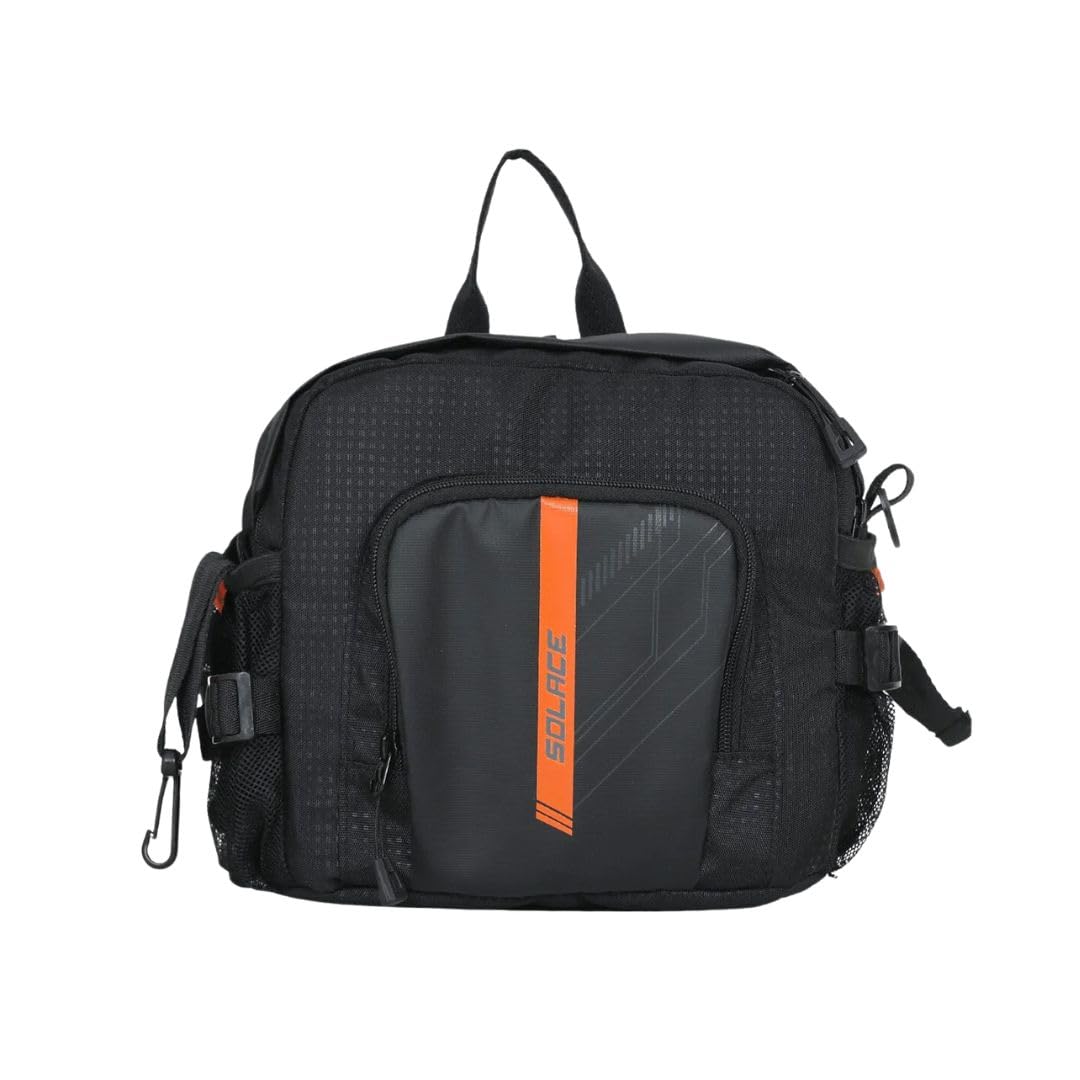Twin Versatile Waist Bag, 4 Litre, 1000D PU Coated Fabric, YKK Zipper, with Removable Backpack Straps and 40 Inch Waist Belt-image-26