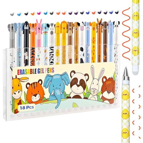 Stylos à encre gel effaçables 0.5mm fournitures de bureau écriture couleur thermosensible