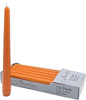 Vista 10 de Stonebriar Velas cónicas altas de 10 pulgadas, sin perfume, 10 unidades, 7 horas de tiempo de combustión