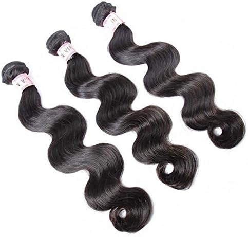 CoolFar 10"12"14" 7A Indian hair weft body wave remy hair virgin human hair 3 bundles 300 gram natural black remi hair weft