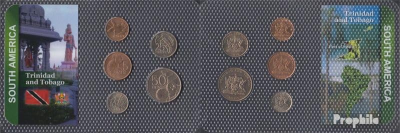 Monnaies de Trinité-et-Tobago Prophila, cadeau idéal pour numismate