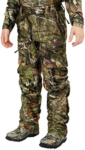 Mossy Oak Sherpa Youth Hunting Pants, Kids Hunting Clothes, Boys Camo Pants