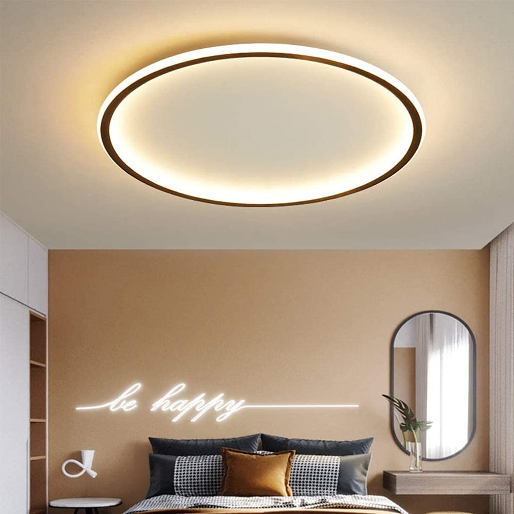 YUMILI LED-Deckenleuchte Smart – Farbwechsel, Bluetooth-Lautsprecher, App-Steuerung (rund, 26 Cm)