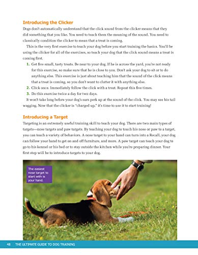 Ultimate Guide To Dog Training: Puppy Training To Advanced Techniques Plus 25 Problem Behaviors Solved! (Companionhouse Books) Manners, House-Training, Tricks, And More, With Positive Reinforcement #TOP7
