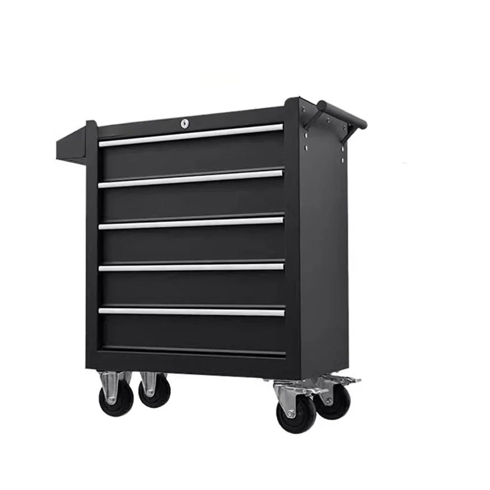 Carro de armario de herramientas, organizador de almacenamiento profesional para taller, tornillos y herramientas de garaje, carrito móvil resistente, dimensiones 78 x 33,5 x 79 cm, un color