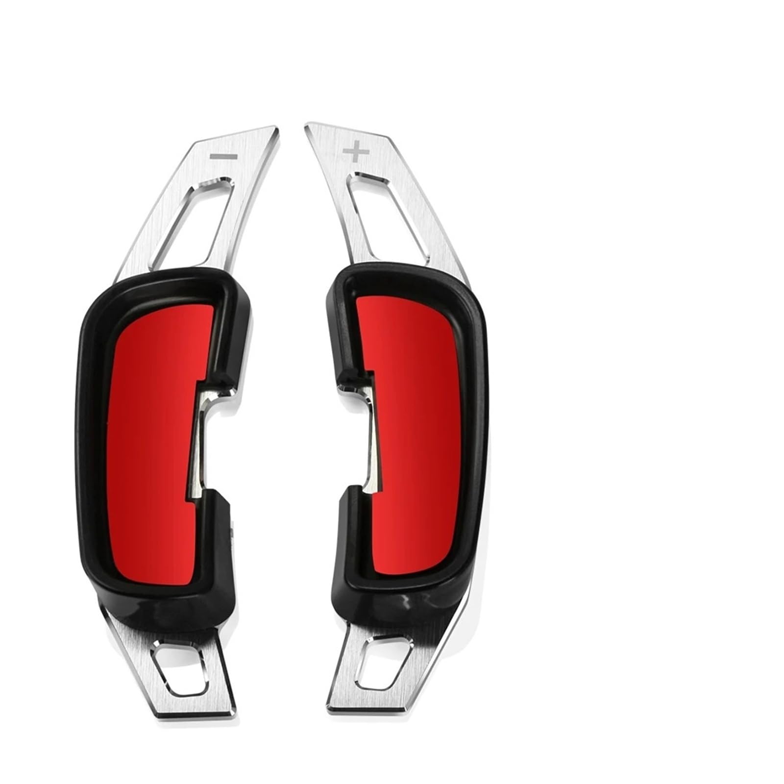 Xxiucj Car Paddle Shifter Extensions for Mazda for 2 for 3 for 6 for CX-3 for CX-4 2013 Car Steering Wheel Shift Paddle(for Type A Silvery)