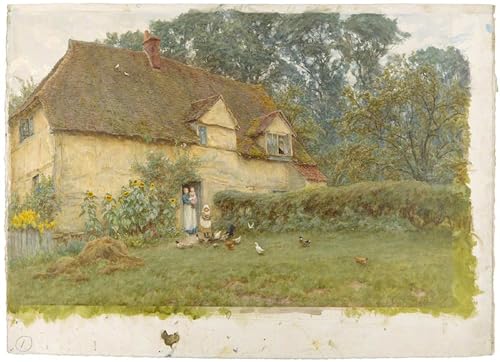 Póster de arte fino impreso de Helen Paterson Allingham para pared
