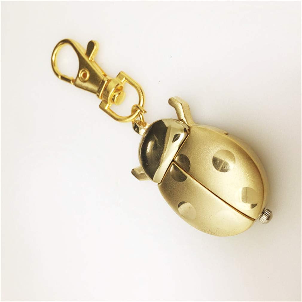 Fashion Women's Men's Ladybug Vintage Quartz Animal Keychain Pendant Gift Watch image 5